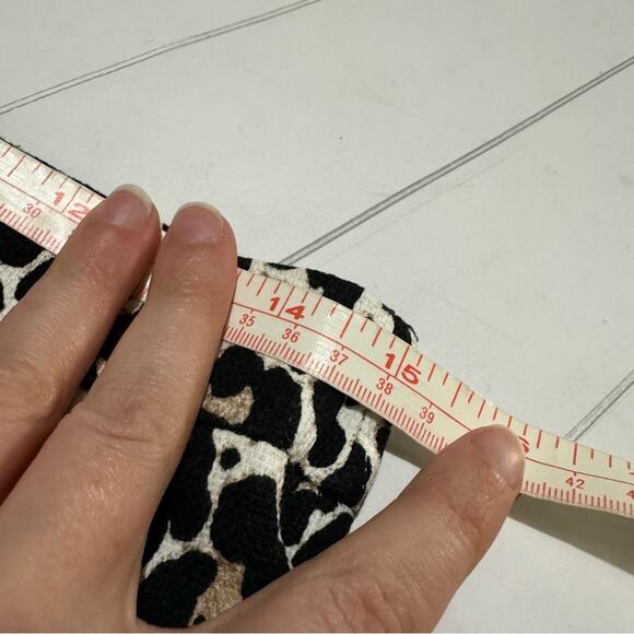 J Crew The Pencil Skirt Leopard‎ Cheetah Animal Print Skirt Women’s Size 0 - Picture 4 of 5